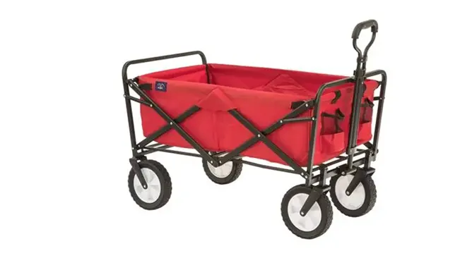  MacSports Wagon, foldable wheelbarrow for gardens
