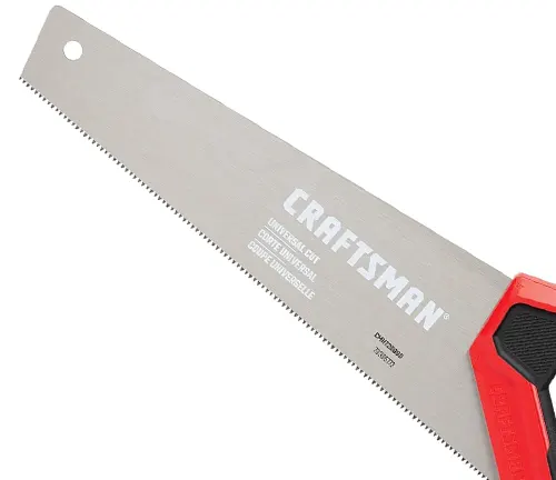 Side View of Craftsman CMHT20880 15-Inch General Purpose Hand Saw 