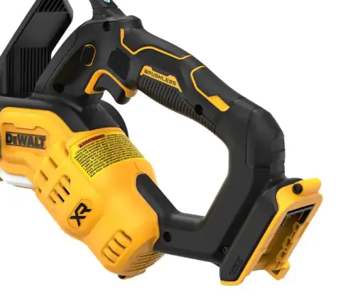 Onboard Wrench of DeWalt DCCS623B 20V Max 8 Inch Brushless Cordless Pruning Chainsaw