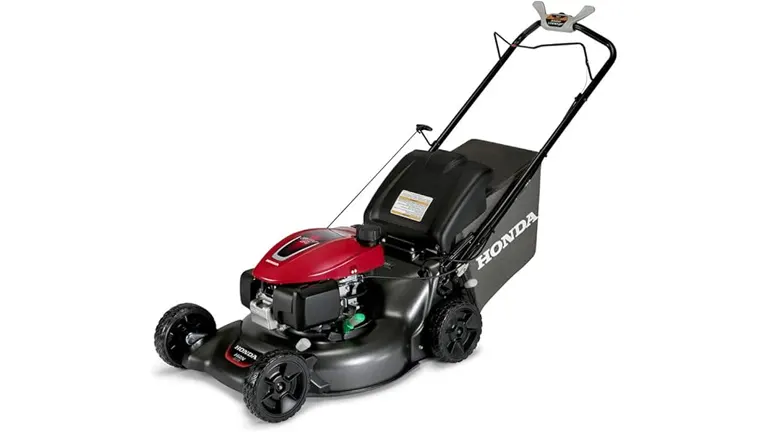 Best Lawn Mower for the Money 2024 - Honda 21-Inch Gas Self-Propelled Lawn Mower on a white background