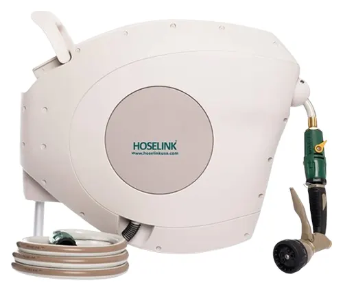 Hoselink Retractable Hose Reel on a white background