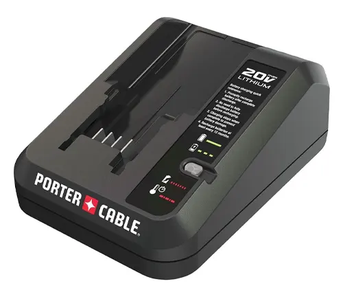 Porter Cable battery of PORTER-CABLE PCC790LA 20V MAX Lithium 18GA Cordless Brad Nailer Kit