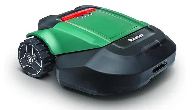 Side view of Robomow RS630 Robotic Mower