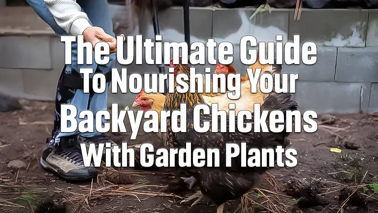 Feeding Chickens with Your Garden: The Top Plants for a Healthy Flock