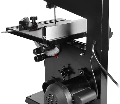 Image of the back in WEN 9-Inch Benchtop Band Saw