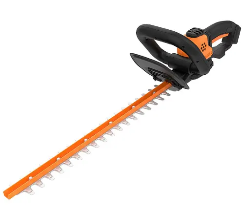 WORX WG261 20V Power Share 22-Inch Cordless Hedge Trimmer on a white background
