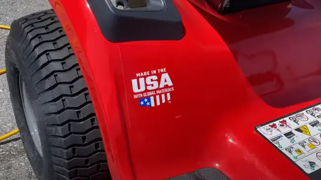 MADE IN THE USA WITH GLOBAL MATERIALS