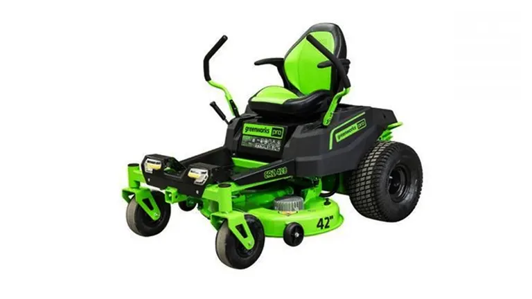 Greenworks 42-Inch Electric Riding Mower Review