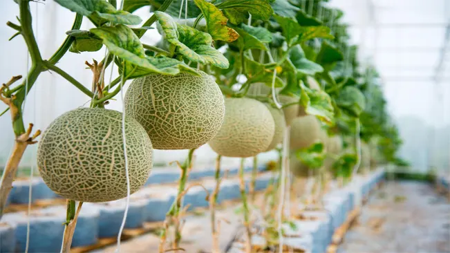 growing melons
