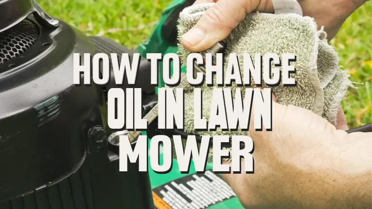 How to Change Oil in Lawn Mower: Quick & Clean Techniques