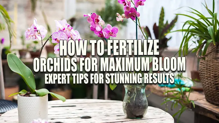 How to Fertilize Orchids for Maximum Bloom: Expert Tips for Stunning Results