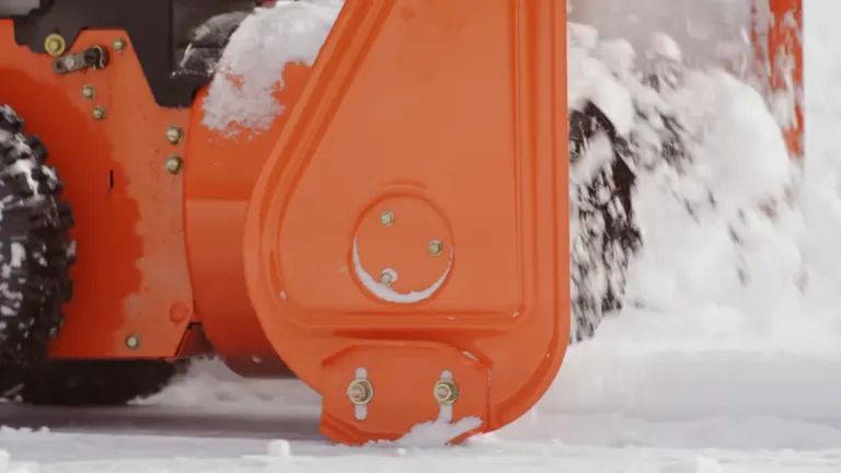 Close up of the lower part of the Ariens Classic Snow Blower