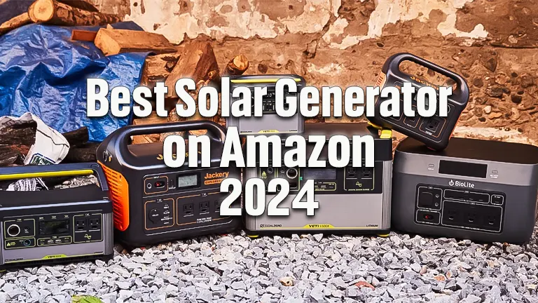 Best Solar Generator on Amazon 2024