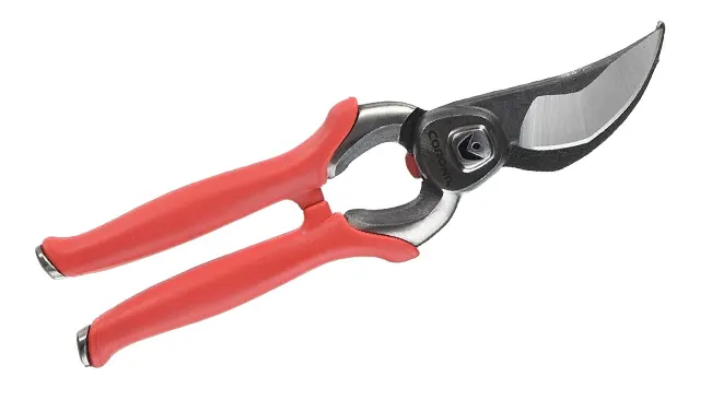 Corona BP 7100D Forged Steel DualCUT Bypass Hand Pruner with red handles
