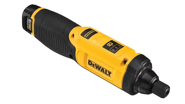 DEWALT 8V MAX Cordless Screwdriver in yellow and black
