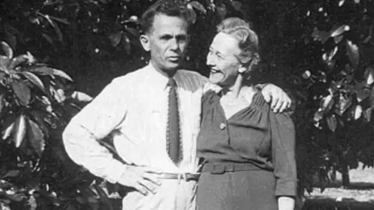Rudolph Hass with his wife