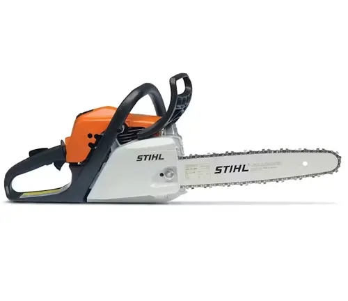 STIHL MS 171 Chainsaw on a white background