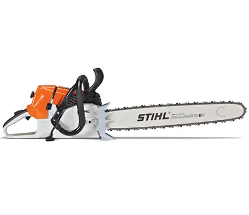 STIHL MS 461 Chainsaw on a white background 
