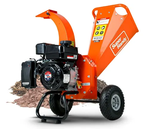 SuperHandy Mini Wood Chipper on a white background