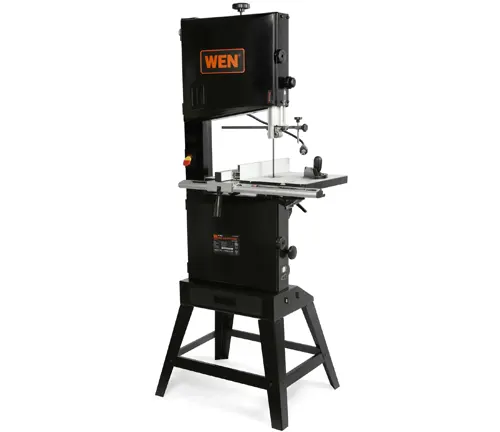 WEN 14-Inch Band Saw on a white background 