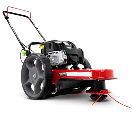 Earthquake M605 Walk Behind String Trimmer on a white background