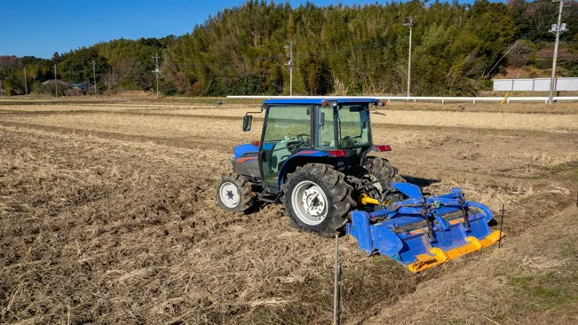 Ploughing helps to turn the soil, break up clods, and uproot weeds
