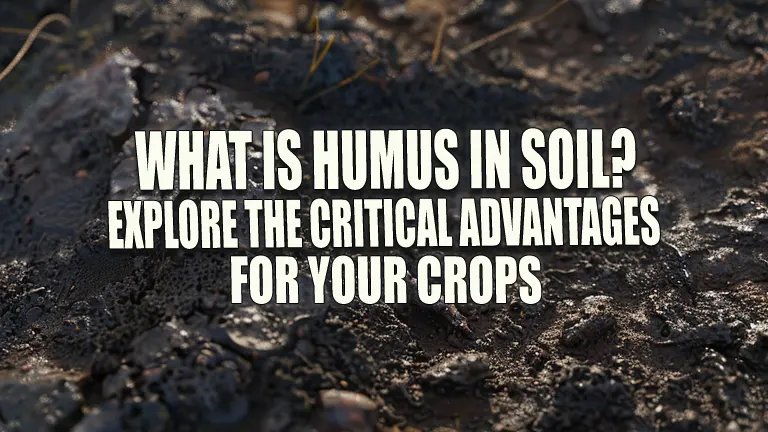 What is Humus in Soil? Explore the Critical Advantages for Your Crops