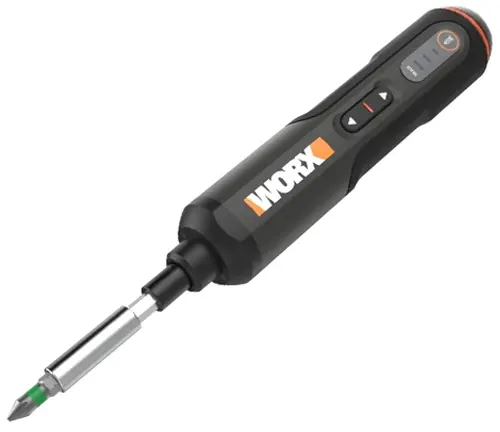 WORX 4V 3-Speed Cordless Screwdriver on a white background