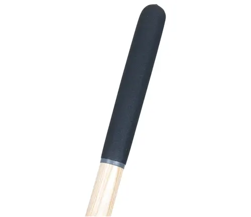 Detail of the cushioned grip on the Craftsman 54-in Wood-Handle Action Hoe's handle, emphasizing comfort and grip stability.
