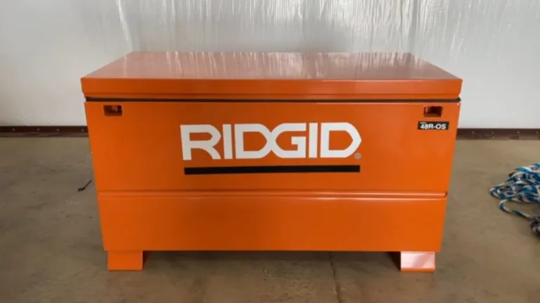 Ridgid 48R-OS Job Site Universal Storage Chest Review