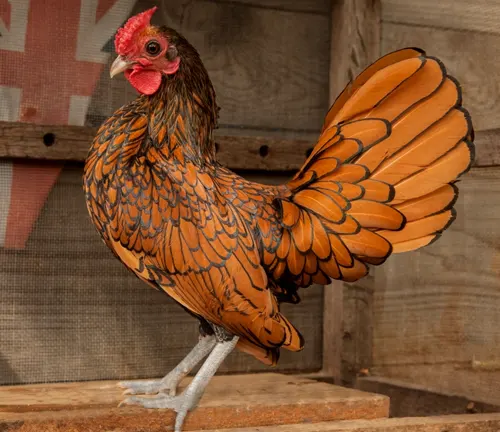 Sebright Rooster