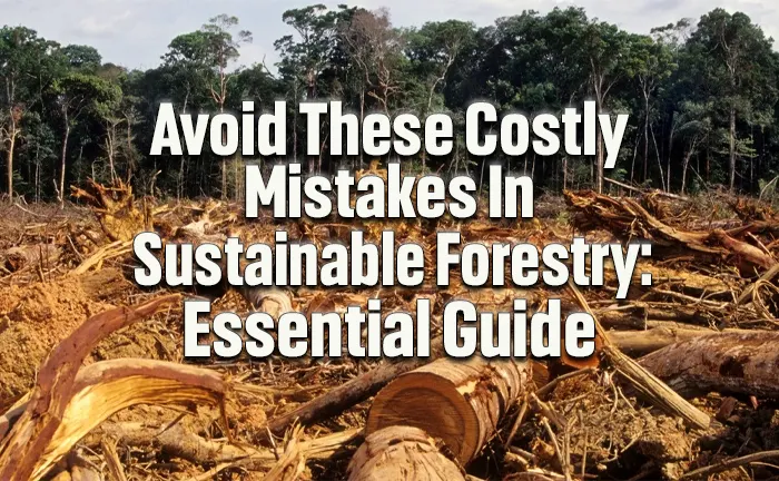 8 Common Mistakes in Sustainable Forestry