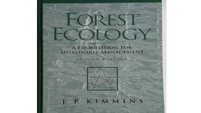 Cover of 'Forest Ecology: A Foundation for Sustainable Management' by J.P. Kimmins, Second Edition.