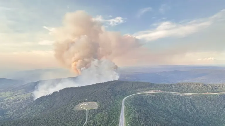 Wildfires in British Columbia Keep Thousands Under Evacuation Alert