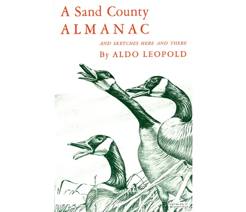 Cover of "A Sand County Almanac" by Aldo Leopold.