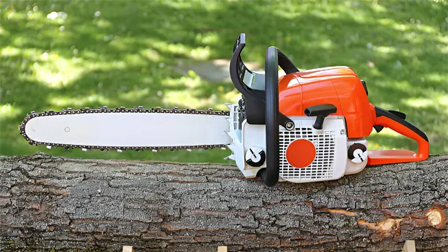 An image of chainsaw, Chainsaw Operator Training