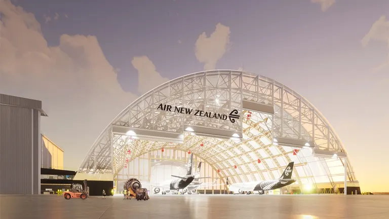 Air New Zealand to Build World's Largest Timber Arch Aircraft Hangar