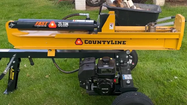 CountyLine 25 Ton Log Splitter Review 2025 – Forestry Reviews