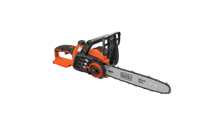 Black & Decker LCS1240B 40V MAX Cordless Chainsaw (Tool Only) with 12-inch bar.